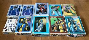 ◆10点セット◆1/144 機動戦士Zガンダム 「ガンダム マークII」「MSZ-006 ゼータガンダム」「MSN-00100 100式」他◆バンダイ◆