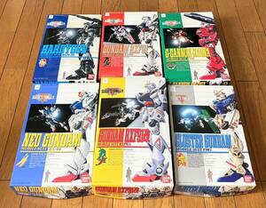 ◆6点セット◆1/100 機動戦士ガンダム シルエットフォーミュラ91 「ハーディガン」「ガンダム RXF91改」「Gキャノンマグナ」他◆バンダイ◆