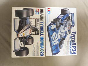 お手つき品　ティレル P34 1977 モナコGP ・BRAUN Tyrrell Honda 020 　F1　タミヤ2台セット