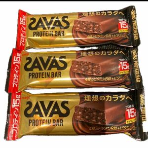 カテゴリ対応　プロテインバー　チョコ　3本