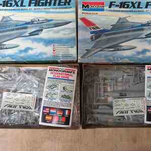  【未組立】MONOGRAM F-16XL FIGHTER 1/72 SCALE 5個セット プラモデル 模型 5206 当時物 希少の画像6