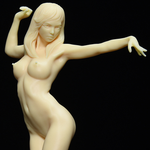 樹脂製 美女 女性 裸婦 ヌード 美術 ポージング デッサン フィギュア 美人 置物の画像1