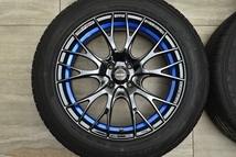 【美品】ウェッズスポ―ツ SA-20R 17in 7J +43 PCD100 ファルケン ZIEX ZE914 215/55R17ライズ ロッキー レックス ガソリン車 即納可能_画像3