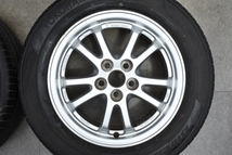 【良好品】トヨタ 50 プリウス PHV 純正 15in 6.5J +40 PCD100 ヨコハマ ブルーアース 195/65R15 カローラ ツーリング ウィッシュ 流用_画像4