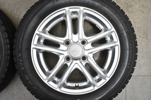 【バリ溝】Linz 14in 4.5J +45 PCD100 ブリヂストン ブリザック VRX 155/65R14 N-BOX N-ONE ワゴンR アルト タント ムーヴ デリカミニ_画像4