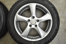 【バリ溝 美品】トップラン 17in 7J +38 PCD114.3 ブリヂストン ブリザック VRX2 215/60R17 レクサス UX アルファード ヴェルファイア_画像4