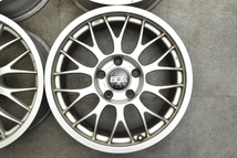 【廃盤品 希少】BBS DTM RG218 17in 8J +38 PCD120 4本 BMW F20 E87 1シリーズ F30 E90 3シリーズ E84 X1 E87 F25 X3 カスタムベース_画像4