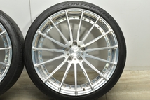 【希少 鍛造 2ピース】ADV.1 ADV15 MV2 CSシリーズ 22in 8.5J +41 +36 PCD120 コンチネンタル 285/30R22 LS500h LC500h 40 アルファード_画像6