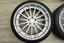 【希少 鍛造 2ピース】ADV.1 ADV15 MV2 CSシリーズ 22in 8.5J +41 +36 PCD120 コンチネンタル 285/30R22 LS500h LC500h 40 アルファード_画像3