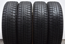 【程度良好品】ユーロマックス 14in 4.5J +45 PCD100 ブリヂストン アイスパートナー2 155/65R14 N-BOX サクラ ワゴンR デリカミニ ムーヴ_画像9