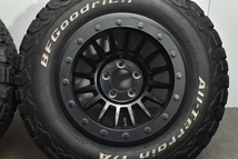 【バリ溝】SOLID RACING turbine Z1 16in 8J +28 PCD114.3 BFグッドリッチ オールテレーン LT235/70R16 JEEP KJ チェロキー TJ ラングラー_画像6