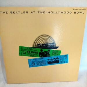 【希少】THE BEATLES ビートルズ スーパー・ライヴ！ The Beatles at the Hollywood Bowl EAS-80830【LP レコード 洋楽 貴重 当時物 人気】