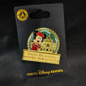 [ beautiful goods ] Tokyo Disney resort hotel Mira ko start pin badge Mickey [Disney TDL TDS Disney si- memory collection pin z]41
