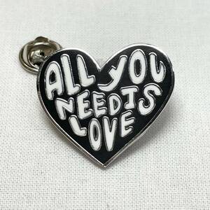 【ピンバッジ】ビートルズ All You Need Is Love 愛こそはすべて