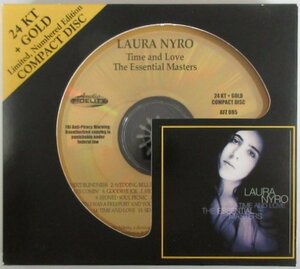 LAURA NYRO / TIME AND LOVE THE ESSENTIAL MASTERS / AFZ 085 US盤 限定24KT ゴールドCD仕様！［ローラ・ニーロ］