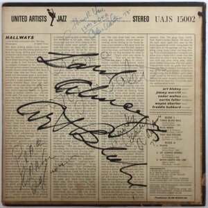 ART BLAKEY / THREE BLIND MICE / UAJS 15002 US盤【直筆サイン入り】［アート・ブレイキー］