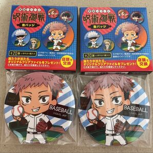 呪術廻戦 部活シリーズ 野球 缶バッジ 虎杖悠仁