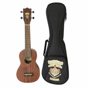 I-3874 * 1 jpy start * KUMALAE bear lae soprano ukulele ukulele KS-50 musical instruments soft case 