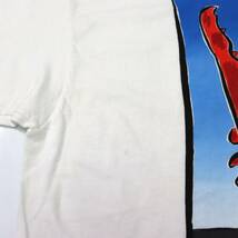 [XL] 80's Hanes Eric Hopkins Lobster Claw Tシャツ 90s 80s T-shirt ビンテージ アート エリック ホプキンス 絵画 ART _画像7