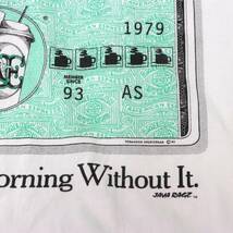 [XL] 90s American Espresso Tシャツ ビンテージ アメックス パロディ American Express 80s 90年代 T-shirt アート ART_画像4