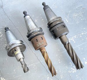 ・ミーリングチャック？3本セット☆BT50-HMC32-105 ＆ BT50-HMC42-105 ＆ BT50-HDC20-90 工具