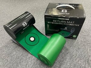 ・エジソンゴルフ/Edison Golf リターンマット RETURN MAT ロングパット 練習マット パターマット パター練習 最大30m