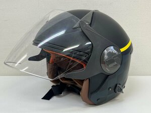 ・RENAULT ルノー RN-999W マットブラック ジェットヘルメット 57-60cm