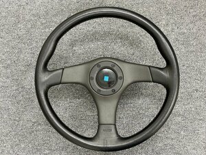 *NARDI TORINO / Nardi tolino black leather steering gear steering wheel automobile parts car supplies that time thing 