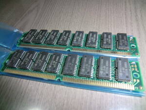 FM TOWNS extension memory JEDEC specification 72pin SIMM 60ns 16MB 2 sheets set total 32MB operation verification ending postage is cheap 140 jpy 