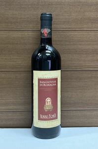 未開栓 ♪ SANGIOVESE DI ROMAGNA サンジョヴェーゼ ディ ロマーニャ 赤ワイン イタリア 750ml 古酒 TERRE FORTI テッレ フォルティ 