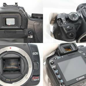 ★【限定！美品 スターティングセット】 Canon EOS Kiss Digital X ★ EF35-80mm USM EF80-200mm USM 20240503の画像7