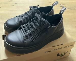 Dr.Martens ドクターマーチン DANTE ZIP BLACK ダンテ ジップ ブラック UK5 / 黒 スニーカー