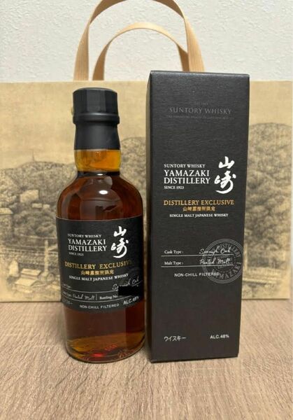 山崎蒸留所限定 山崎180ml スパニッシュオーク×1 