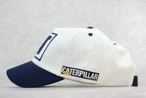 ★CATERPILLAR Cotton ローキャップ メンズ レディース アメカジ 野球帽 WH★_画像2