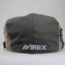 アヴィレックス AVIREX ハンチング メンズ 帽子 ミリタリーハンチング カーキ 新品 メンズ アウトドア オリジナル_画像7