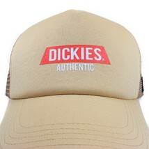 ディッキーズ Dickies キャップ 帽子 メッシュキャップ メンズ レディース AUTHENTIC ベージュ ウォーキング ブランド 春夏_画像4