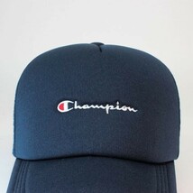 Champion チャンピオン メッシュキャップ キャップ ベーシック ネイビー 帽子　野球帽 春夏 新作 メンズ　レディース_画像4