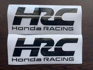 HRC ホンダ レーシング ステッカー【16cm】2枚 送料込