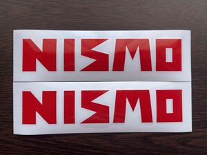 【16cm】NISMO (ニスモ)ステッカー 2枚 送料込