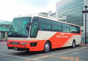 【 バス写真 Lサイズ 】 東京空港交通 ■ ２１ ■ ４枚組