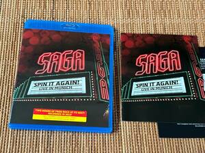 SAGA/Spin it Again! Live in Munich Blu-ray disc ブルーレイディスク サーガ