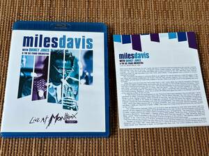 Miles Davis with Quincy Jones & The Gil Evans Orchestra/Live at Montreux 1991 Blue-ray disk Blu-ray disc mile s*tei screw 