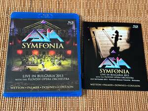 ASIA/Symfonia Live in Bulgaria 2013 Blu-ray disc ブルーレイディスク エイジア