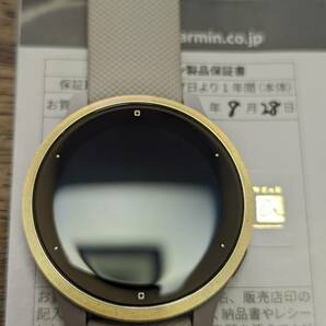 【送料無料】GARMIN Venu 2S Light Sand／Light Gold 美品の画像3