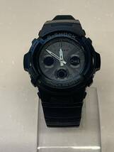 0330.520.腕時計 CASIO G-SHOCK カシオ Gショック AWG-M100B 動作未確認ジャンク品_画像1