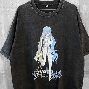 XL 綾波レイ　エヴァンゲリオン　Tシャツ　アニメ　漫画　エモい　アスカ　映画