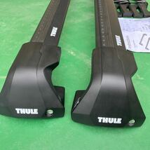 THULE トヨタ プリウス 30系用 キャリアベースセット (フット7205+バー7215B+7214B+キット5001) ウイングバーエッジ TOYOTA 30 Prius_画像2