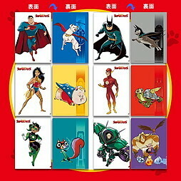 ☆クリアファイル☆ DC がんばれ！スーパーペット　DC League of Super-Pets 6枚セット　　クリプト エース PB マートン チップ ルル /S87