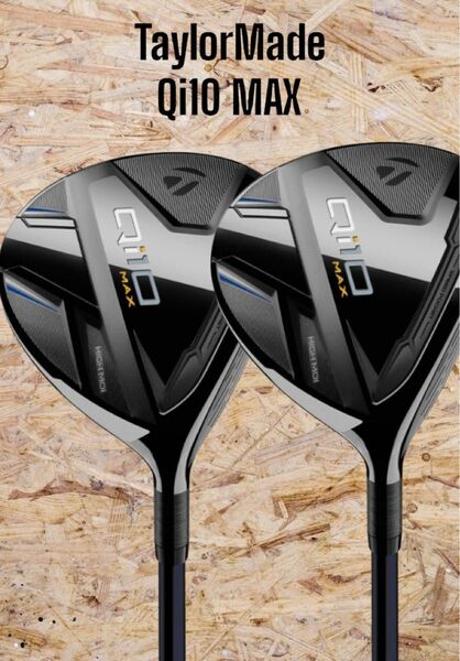 TaylorMade テーラーメイド Qi10 MAX FW 2本セット #3 #5 SR