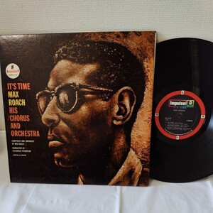 (LP)Max Roach His Chorus & Orchestra/It's Time[Impulse!]レコード,Lonesome Lover収録,Gilles Peterson Pure Fire!収録,クラブ・ジャズ